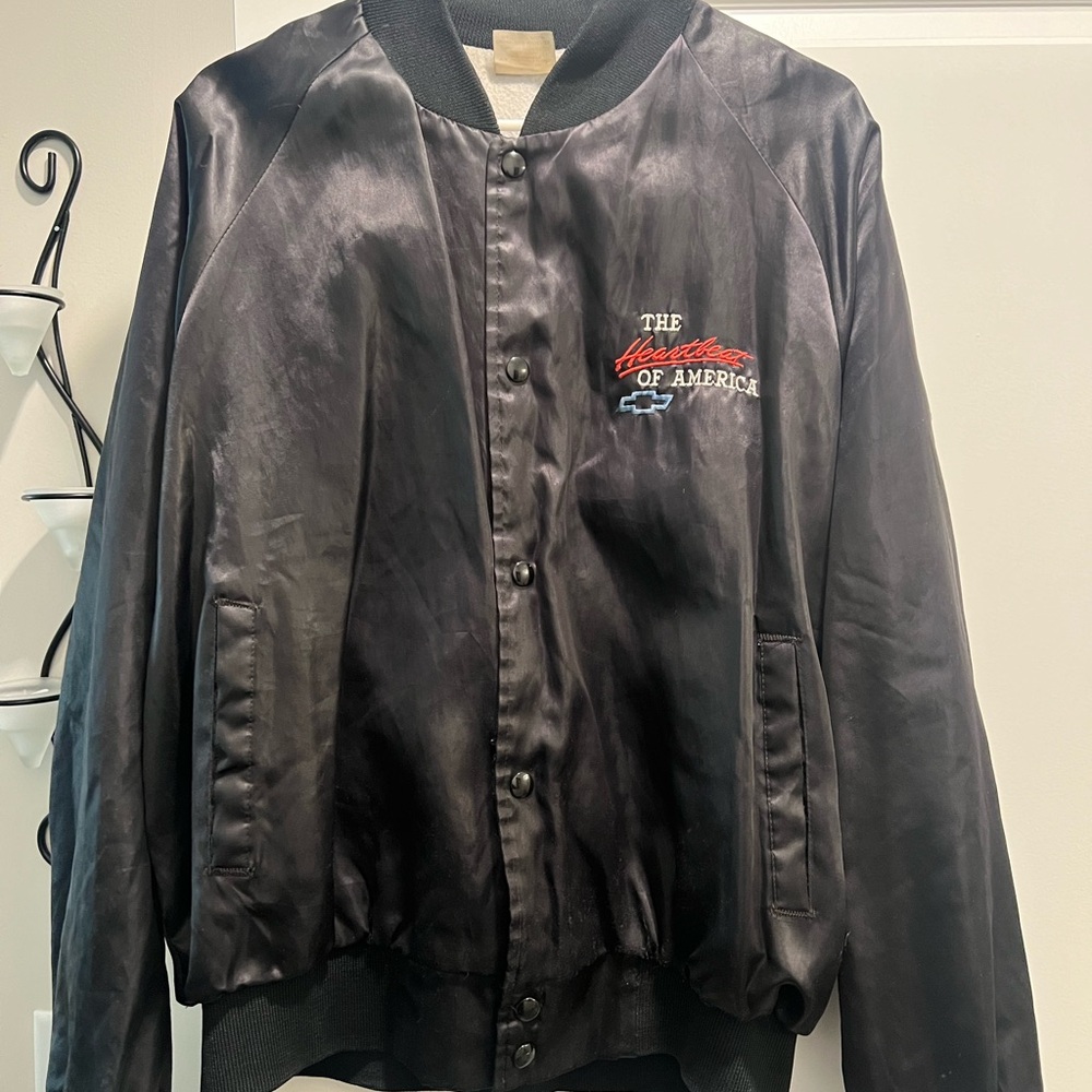 Vintage 1980’s  Chevy Satin “Heartbeat of America” jacket
